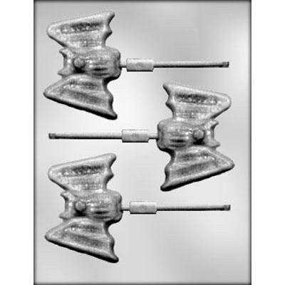 BAT LOLLY Halloween Sucker Chocolate Candy Mold Craft Supply