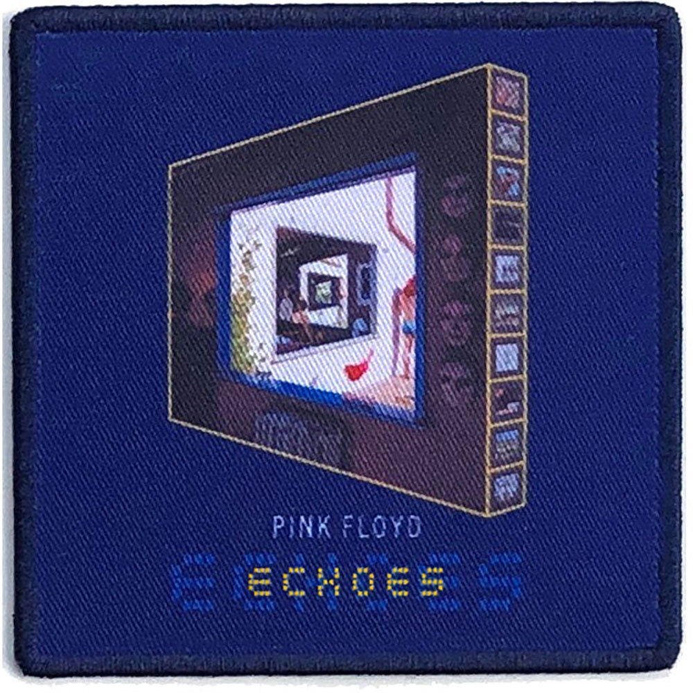 PINK FLOYD Patch - 3.5 Inch - Pink Floyd Echoes The Best Of Album Rock Band Embroidered Patch Applique Craft Supply - Officially Licensed