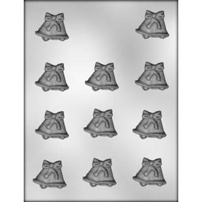 WEDDING BELLS Chocolate Candy Mold -- Bride Groom Getting Married Church Bells Marriage