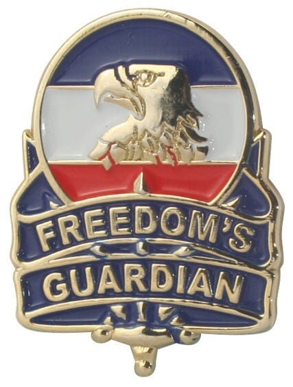 ARMY Forces Command (FORSCOM) Unit Crest (Freedom's Guardian) Lapel Pin - 1 Inch - US Army Enamel Pin Trading Button Pinback Craft Supply