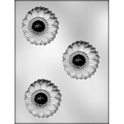 SUNFLOWER Chocolate Candy Mold -- Plants Daisy Flower Floral Craft Supply