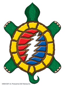 GRATEFUL DEAD Steal Your Terrapin Sticker Decal - Rock Band Grateful Dead