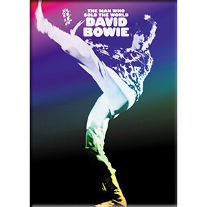 DAVID BOWIE Concert Kick Magnet for Refrigerators and Lockers - Rock Band Craft Supply(Fridge Magnet)