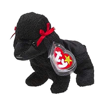 GIGI The Poodle Dog Ty Beanie Baby Retired Beanbag Plush - New with Tags