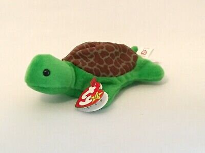SPEEDY The Turtle Ty Beanie Baby Retired Beanbag Plush - New with Tags