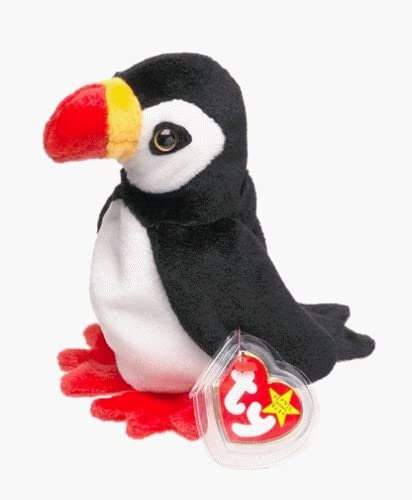 PUFFER The Puffin Ty Beanie Baby Retired Beanbag Plush - New with Tags