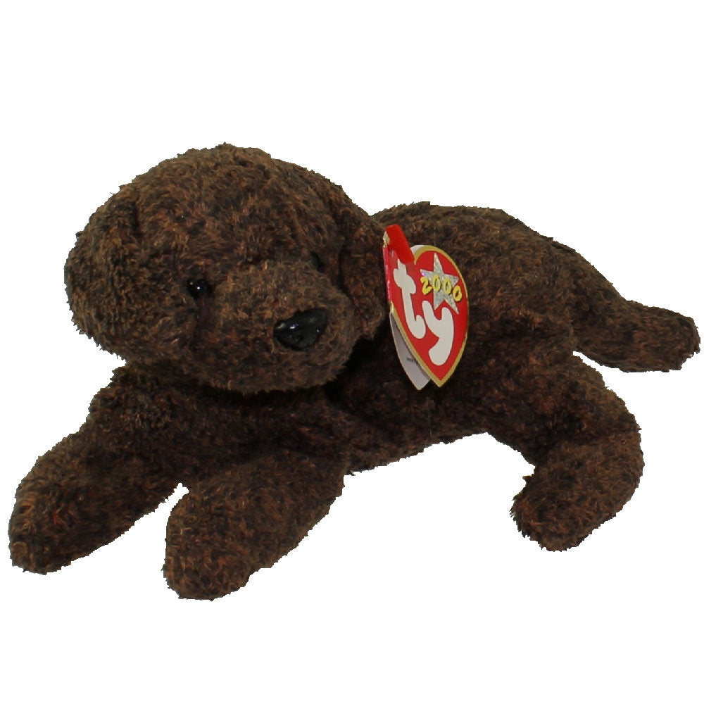 FETCHER The Dog Ty Beanie Baby Retired Beanbag Plush - New with Tags