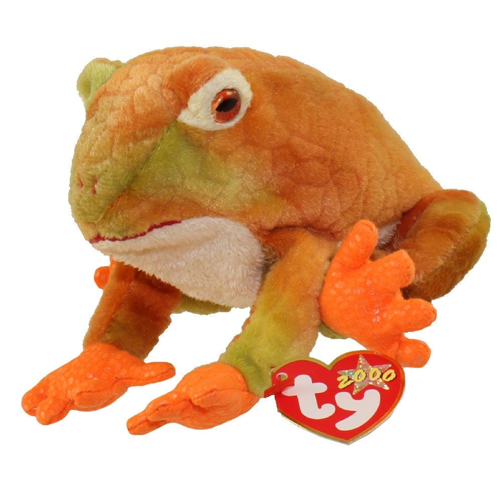 PRINCE The Frog Ty Beanie Baby Retired Beanbag Plush - New with Tags