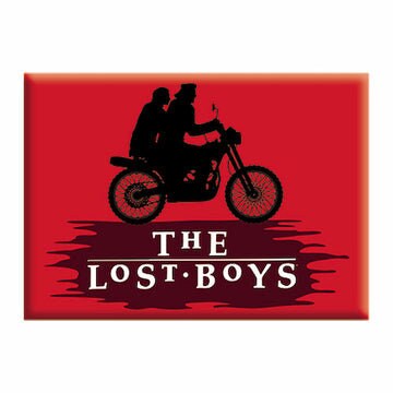 THE LOST BOYS Movie Motorcycle Logo Magnet - 2.5x3.5 Inch - Horror Movie Magnet for Refrigerators and Lockers(Fridge Magnet)