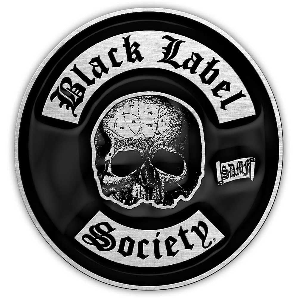 BLACK LABEL SOCIETY Enamel Metal Pin Badge - Approx 1 Inch - Sdmf Logo Design - Pinback Badge Button Lapel With Butterfly Clutch Attachment