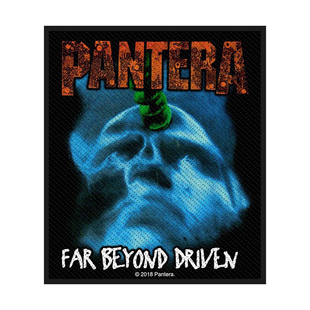 PANTERA Patch - 3x4 Inch - Pantera Far Beyond Driven Heavy Metal Band Embroidered Patch Applique Craft Supply - Officially Licensed