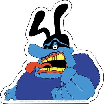 THE BEATLES Yellow Submarine Blue Meanie Sticker Decal - 5x5 Inch - Paul John George Legendary Rock Band Vinyl Decal Sticker Craft Supply