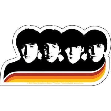 THE BEATLES Curve Sticker Decal - 5x5 Inch - John Lennon Paul McCartney Harrison Ringo Legendary Rock Band Vinyl Decal Sticker Craft Supply