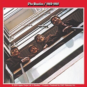 THE BEATLES Greatest Hits Sticker Decal - 4x4 Inch - Lennon McCartney Harrison Ringo Legendary Rock Band Vinyl Decal Sticker Craft Supply