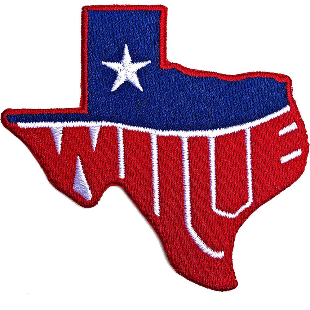 WILLIE NELSON Texas Patch - 3.1x2.8 Inch - Texas State Flag Willie Nelson Country Musician Embroidered Rock Band Patch Applique Craft Supply
