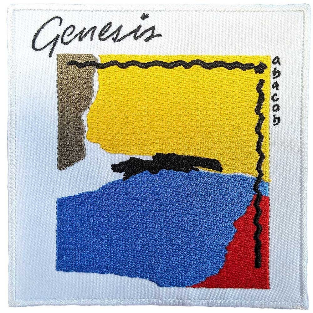 GENESIS Abacab Patch - 3.5 Inch - Genesis Rock Band Abacab Album Cover Embroidered Patch Applique Craft Supply - Officially Licensed