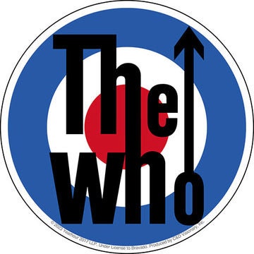 THE WHO Target Sticker Decal - 4 Inch - The Who Target Logo Rock Band Vinyl Decal Sticker Craft Supply