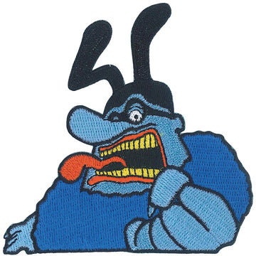 THE BEATLES Blue Meanie Patch - 3.5x3.5 Inch - Beatles Yellow Submarine Legendary Rock Band Embroidered Patch Applique Craft Supply