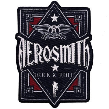 AEROSMITH Patch - 3x4.4 Inch - Rock Band Aerosmith Rock & Roll Album Embroidered Rock Band Patch Applique Craft Supply