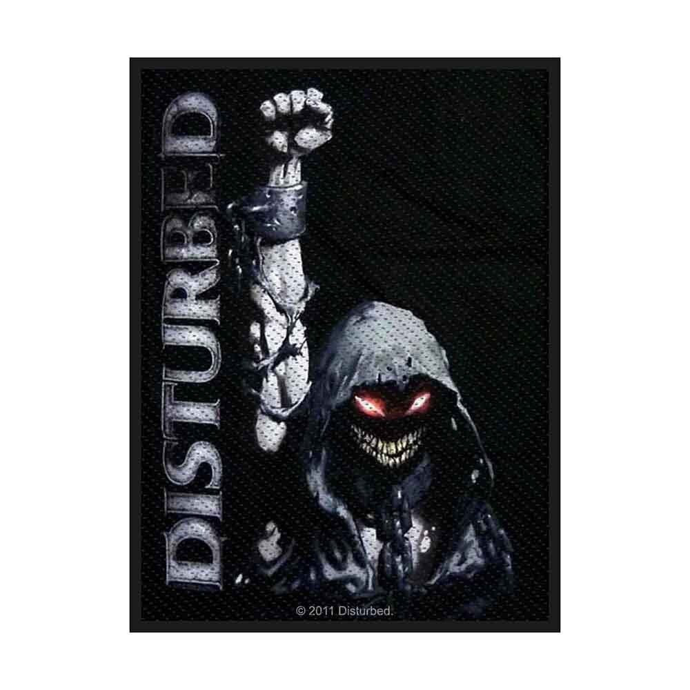 DISTURBED Band Patch - 2.5x4 Inch - Disturbed Eyes Heavy Metal Band Embroidered Patch Applique - Officially Licensed