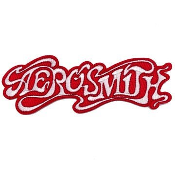 AEROSMITH Patch - 4.5x1.75 Inch - Rock Band Aerosmith Logo Album Embroidered Rock Band Patch Applique Craft Supply