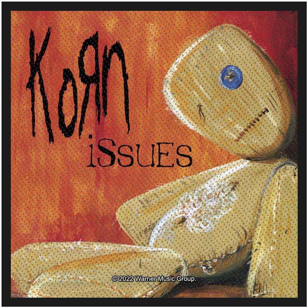 KORN Issues Patch - 4x4 Inch - KORN Issues Album Cover Rock Band Embroidered Patch Applique Craft Supply - Officially Licensed