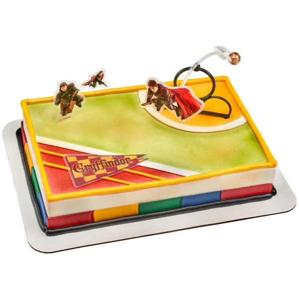 Harry Potter Cake Topper - Harry Potter Movie Book Series Quidditch Birthday Party Cake Decoration - Kids Birthday Decoset Craft Supply