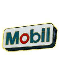 Mobil Lapel Pin - Mobil Oil Gas Station Exxon Gasoline Company - Enamel Pin for Backpack Tie Shirt Trading Button Pinback Craft Supply