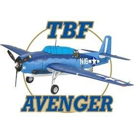 Grumman TBF Avenger Lapel Pin - 1942 Torpedo Bomber Aircraft Battle Midway Enamel Pin Backpack Tie Shirt Trading Button Pinback Craft Supply