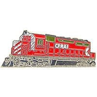 Cp Rail Engine Railroad Train Lapel Pin - Canadian Pacific Diesel - Enamel Pin Backpack Tie Shirt Trading Button Pinback Craft Supply