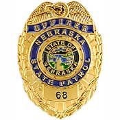 Nebraska State Patrol Lapel Pin - State Trooper Police Patrol Nebraska - Enamel Pin Backpack Tie Shirt Trading Button Pinback Craft Supply