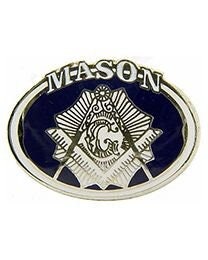 Mason Lapel Pin - Free Mason Emblem Masonic Cloisonne Masons logo - Enamel Pin Backpack Tie Shirt Trading Button Pinback Craft Supply