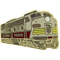 Canadian Pacific Locomotive Train Lapel Pin - Cp Rail Engine Railroad - Enamel Pin Backpack Tie Shirt Trading Button Pinback Craft Supply