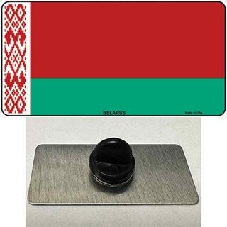 Belarus Flag Lapel Pin - Belarusians Country National Flag Metal Hat Pin Backpack Tie Shirt Button Pinback Craft Supply