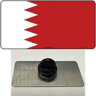 Bahrain Flag Lapel Pin - Bahraini Country National Flag Metal Hat Pin Backpack Tie Shirt Button Pinback Craft Supply