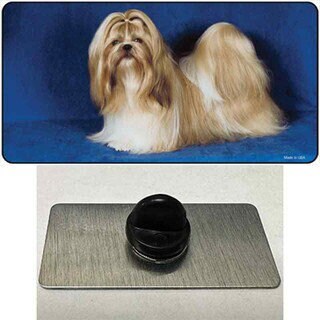 Shih Tzu Dog Lapel Pin - Pet Lover Dog Breed Shih Tzu Metal Hat Pin Backpack Tie Shirt Button Pinback Craft Supply