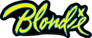 BLONDIE Logo Sticker Decal - 6x2.5 Inch - Debbie Harry Blondie American Rock Band Vinyl Decal Sticker Craft Supply