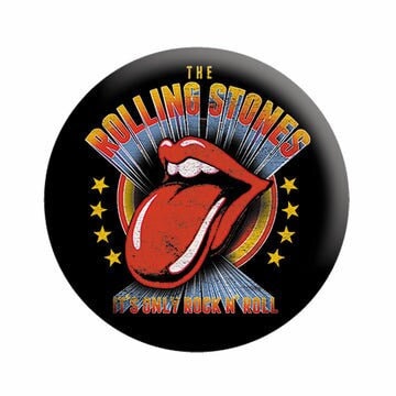 ROLLING STONES Pinback Button Badge - Vintage Poster Mick Jagger Keith Richards American Rock Band Music - Round 1.25" Button Craft Supply