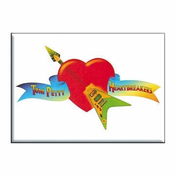 TOM PETTY Vintage Logo Magnet - 2.5x3.5 Inch - Magnet for Refrigerators and Lockers - Tom Petty Rock Band Craft Supply