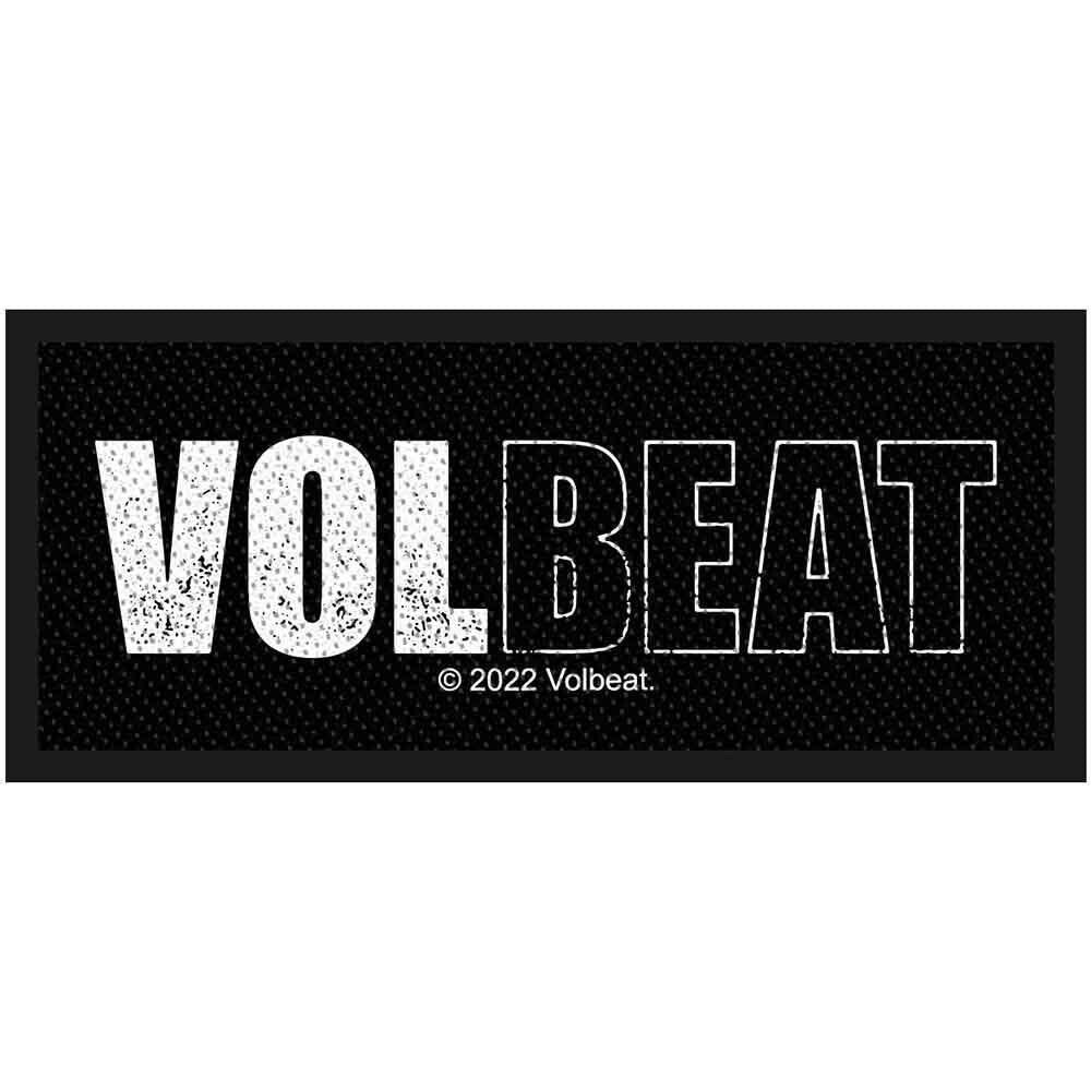 VOLBEAT Patch - 4x1.2 Inch - VOLBEAT Danish Rock Band Logo Embroidered Patch Applique Craft Supply - Officially Licensed