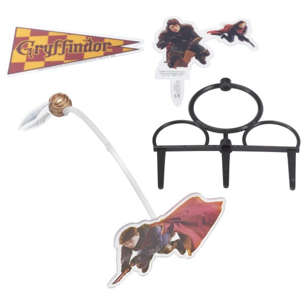 Harry Potter Cake Topper - Harry Potter Movie Book Series Quidditch Birthday Party Cake Decoration - Kids Birthday Decoset Craft Supply