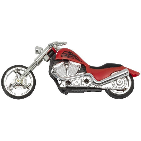 Red Hot Chopper Cake Topper - Motorcycle Red Hot Chopper Biker Birthday Party Cake Decoration - Kids Birthday Decoset Craft Supply