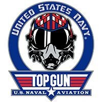 Top Gun Fighter Pilot Lapel Pin - United States Navy Aviation School Military Enamel Pin - Backpack Tie Shirt Button Pinback Craft Supply