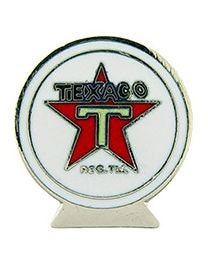 TEXACO Logo Lapel Pin - Oil Gas Station Texaco Gasoline Company - Enamel Pin for Backpack Tie Shirt Trading Button Pinback Craft Supply