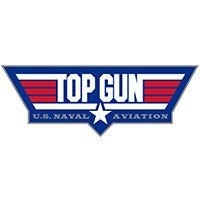 Top Gun Logo Lapel Pin - United States Navy Aviation School Military Enamel Pin Backpack Tie Shirt Trading Button Pinback Craft Supply