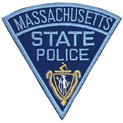MASSACHUSETTS STATE POLICE Embroidered Patch - Massachusetts State Troopers State Police Highway Patrol - Patch Applique Craft Supply