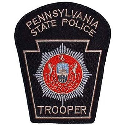 PENNSYLVANIA STATE POLICE Embroidered Patch - Pennsylvania State Troopers Police Highway Patrol - Patch Applique Craft Supply