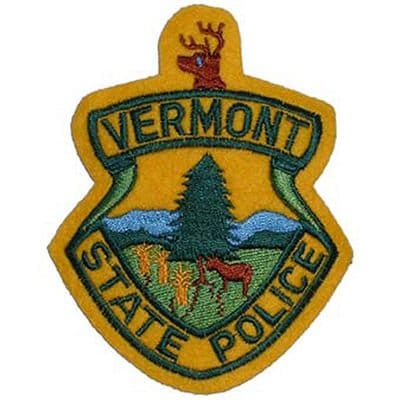 VERMONT STATE POLICE Embroidered Patch - Vermont State Troopers Police Highway Patrol - Patch Applique Craft Supply