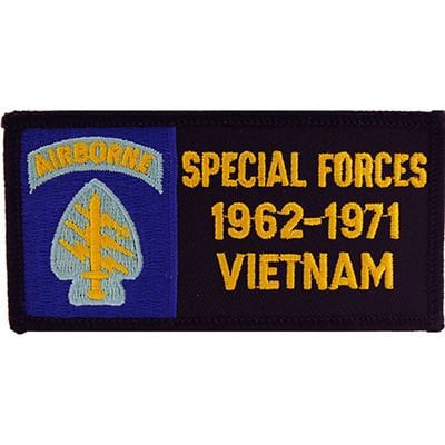 ARMY Special Forces Airborne Patch - Vietnam War 1961-1971 United States Army Military Embroidered Patch Applique Craft Supply