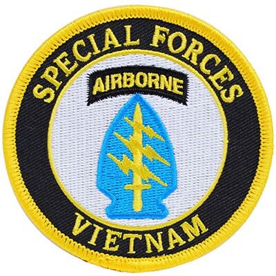 ARMY Special Forces Airborne Patch - Vietnam War United States Army Military Embroidered Patch Applique Craft Supply
